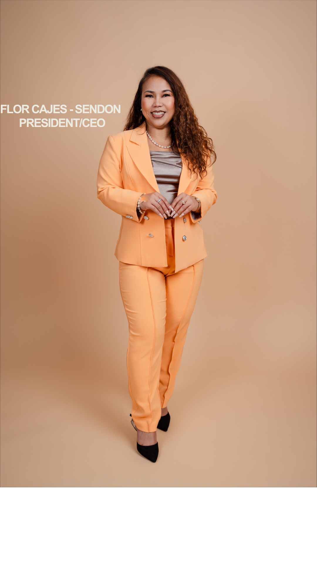 Flor Cajes-Sendon, Founder & President of ECC Consulting Global